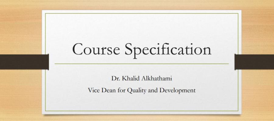course spec cams